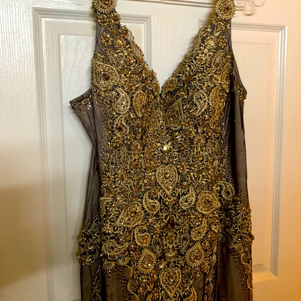 Gorgeous Beaded Long Dress